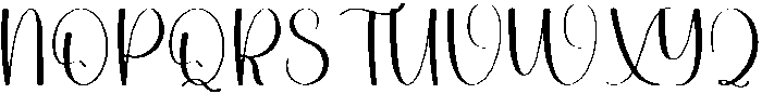 Saturday Regular otf (400) Font UPPERCASE