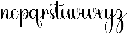 Saturday Regular otf (400) Font LOWERCASE