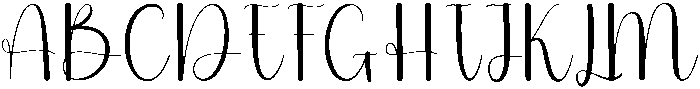Saturday Regular otf (400) Font UPPERCASE
