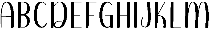 Saturday Regular otf (400) Font UPPERCASE