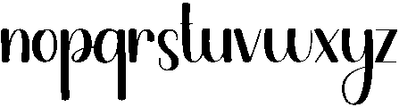 Saturday Regular otf (400) Font LOWERCASE
