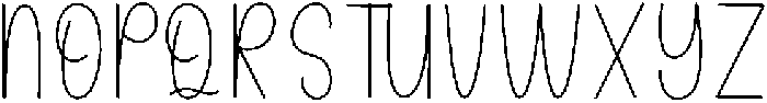 Saturday Regular otf (400) Font UPPERCASE