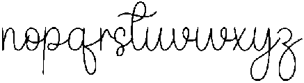 Saturday Regular otf (400) Font LOWERCASE