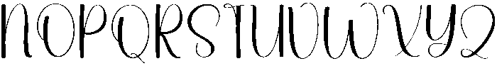 Saturday Regular otf (400) Font UPPERCASE