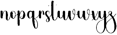 Saturday Regular otf (400) Font LOWERCASE