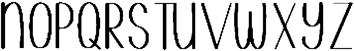 Saturday Regular otf (400) Font UPPERCASE