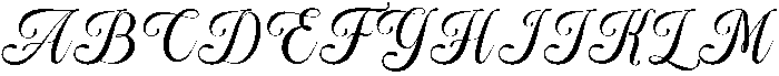 Saturday Regular otf (400) Font UPPERCASE