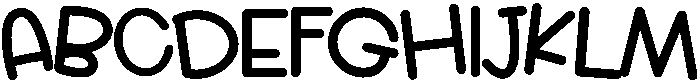 Saturday Regular otf (400) Font UPPERCASE