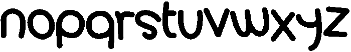 Saturday Regular otf (400) Font LOWERCASE