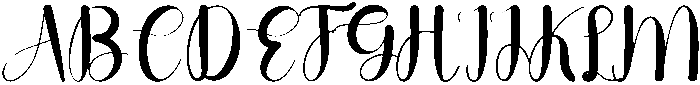 Saturday Regular ttf (400) Font UPPERCASE