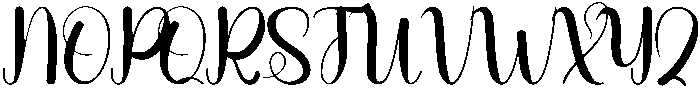 Saturday Regular ttf (400) Font UPPERCASE