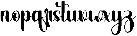 Saturday Sniping Regular otf (400) Font LOWERCASE