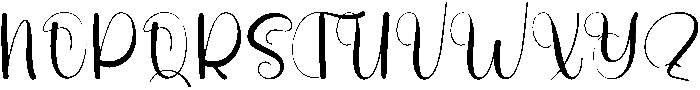 Saturday Wedding Regular otf (400) Font UPPERCASE