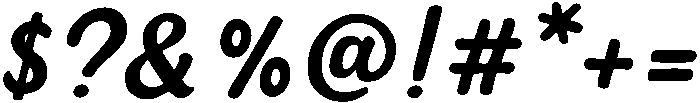 Saturday script otf (400) Font OTHER CHARS