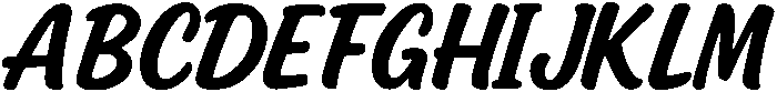 Saturday script otf (400) Font UPPERCASE