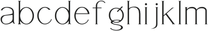 Satyaloka Regular otf (400) Font LOWERCASE