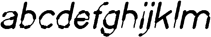 Sausage Italic otf (400) FONT