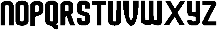 Sausage Regular otf (400) Font UPPERCASE