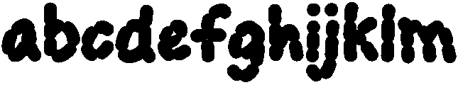 Sausage Regular otf (400) FONT