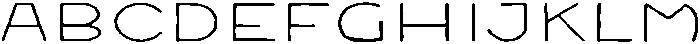 Sausalito Regular otf (400) Font UPPERCASE
