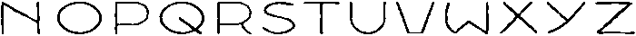 Sausalito Regular otf (400) Font UPPERCASE