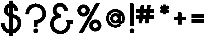Sauvage Bold otf (700) Font OTHER CHARS