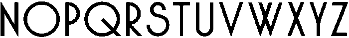 Sauvage SemiBold otf (600) Font UPPERCASE