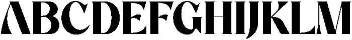 Savage Regular otf (400) Font UPPERCASE