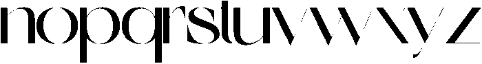 Savage otf (400) Font LOWERCASE