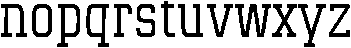 Savage regular otf (400) Font LOWERCASE