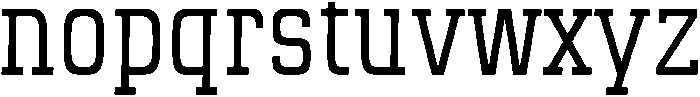 Savage regular otf (400) Font LOWERCASE