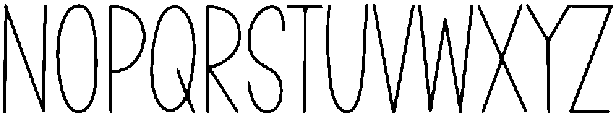 Savannah Regular otf (400) Font UPPERCASE