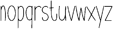 Savannah Regular otf (400) Font LOWERCASE