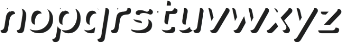 Savant Extra Bold Italic otf (700) Font LOWERCASE