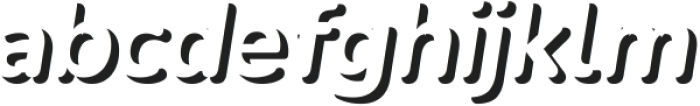 Savant Extra Bold Italic ttf (700) Font LOWERCASE
