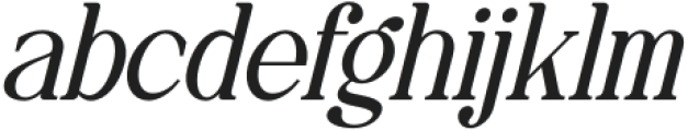 Save Bright Italic otf (400) Font LOWERCASE