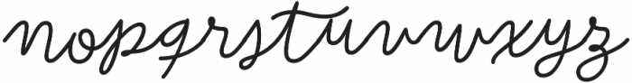 Save the Date Script Bold otf (700) Font LOWERCASE