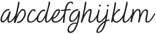 Saveria Regular otf (400) Font LOWERCASE