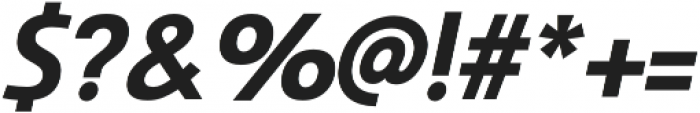 Savigny Bold Norm Italic otf (700) Font OTHER CHARS