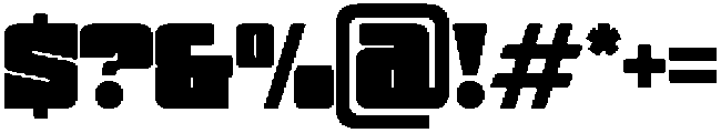 SaviorRound-Regular otf (400) Font OTHER CHARS