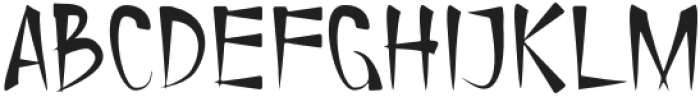Sawuren Regular otf (400) Font UPPERCASE