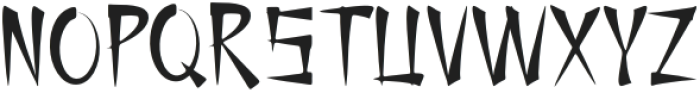 Sawuren Regular otf (400) Font LOWERCASE