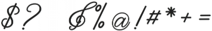 Say love Regular otf (400) Font OTHER CHARS