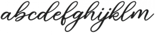 Say love Regular otf (400) Font LOWERCASE
