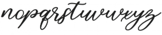 Say love Regular otf (400) Font LOWERCASE