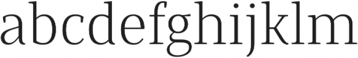 Saya Serif FY Light otf (300) Font LOWERCASE