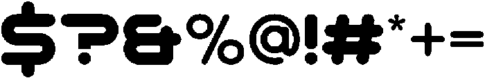 Saygen Regular otf (400) Font OTHER CHARS