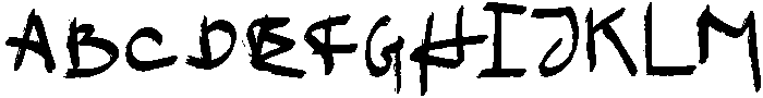 Sayhello otf (400) Font UPPERCASE