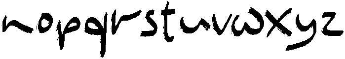 Sayhello otf (400) Font LOWERCASE