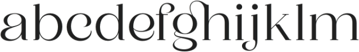 Saylist Light otf (300) Font LOWERCASE